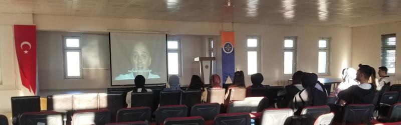 Öğrencilerimize Kişisel Gelişim Konusunda Sinevizyon Gösterimi.