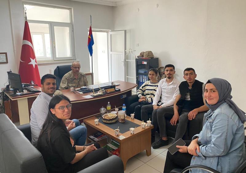 Jandarma’mızın 183. Kuruluş Yıldönümü Münasebetiyle Çıldır İlçe Jandarma Komutanlığı'na Ziyaret.