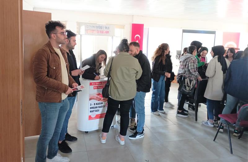 Yüksekokulumuzda "Organ Bağışı" Etkinliği Düzenlendi.