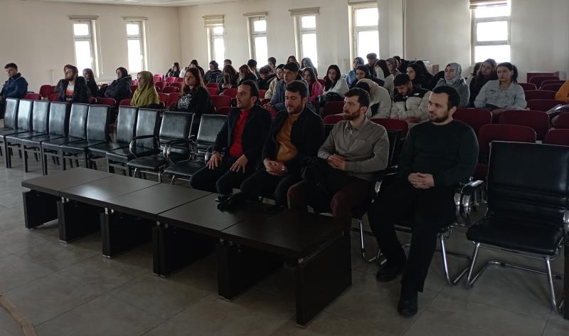 Çıldır MYO da “Gençlik ve İman” Konferansı Düzenlendi.