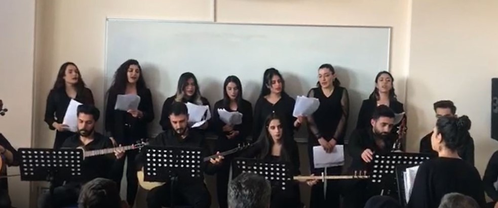 Öğrencilerimiz "Türk Halk Müziği Dinletisi"ne Katıldı.